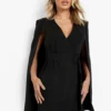 Robe Blazer Courte Capée à Ceinture -Pas Cher Vêtue Diva Magasin fzz38139 black xl