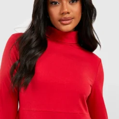 Robe Patineuse à Col Montant Et Manches Longues 9 Robe Patineuse à Col Montant Et Manches Longues -Pas Cher Vêtue Diva Magasin fzz54497 berry xl 3