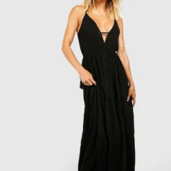 BOOHOO Robe De Plage Longue Recyclée Texturée