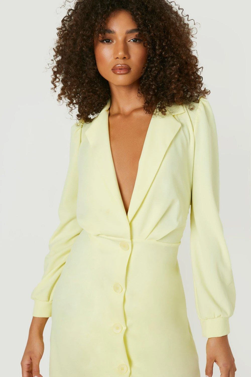 Tall - Robe Blazer Froncée 6 Tall - Robe Blazer Froncée – Image 4