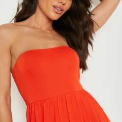 Robe De Plage Longue -Pas Cher Vêtue Diva Magasin gzz15750 orange xl 3
