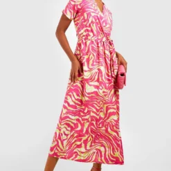 Tall - Robe Mi-longue Zébrée