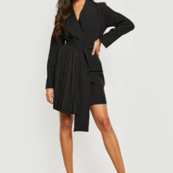 Robe Blazer Plissée