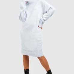 Petite - Robe Pull à Col Roulé