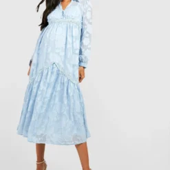 Maternité - Robe De Grossesse Babydoll Fleurie