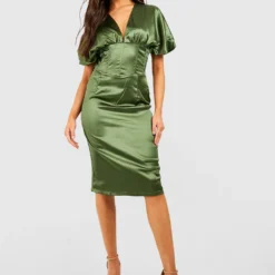 Robe Corset Satinée