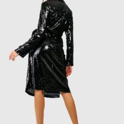 Robe De Soirée De Pailletée -Pas Cher Vêtue Diva Magasin gzz25504 black xl 1 scaled