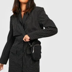 Robe Blazer à Rayures