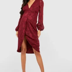 Maternité - Robe De Grossesse Fleurie 9 Maternité - Robe De Grossesse Fleurie -Pas Cher Vêtue Diva Magasin gzz30698 wine xl 3