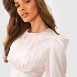 Robe Patineuse Satinée -Pas Cher Vêtue Diva Magasin gzz31340 champagne xl 3