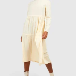 Tall - Robe Babydoll Froncée