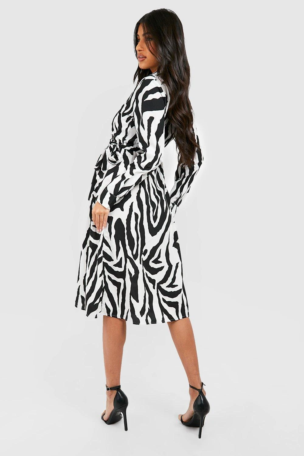 Maternité - Robe De Grossesse Imprimée 4 Maternité - Robe De Grossesse Imprimée – Image 2