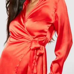 Maternité - Robe De Grossesse Courte 9 Maternité - Robe De Grossesse Courte -Pas Cher Vêtue Diva Magasin gzz33672 red xl 3