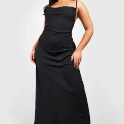 Grande Taille - Ensemble Avec Robe Longue Et Foulard