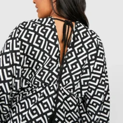 Grande Taille - Robe Longue Décolletée -Pas Cher Vêtue Diva Magasin gzz38602 black xl 3