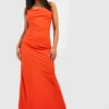 Petite - Ensemble Avec Robe Longue Et Foulard -Pas Cher Vêtue Diva Magasin gzz38632 orange xl