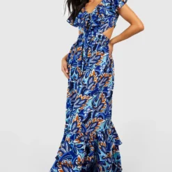 Petite - Robe Nouée à Imprimé Cachemire