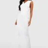 Tall - Robe Longue Côtelée -Pas Cher Vêtue Diva Magasin gzz39430 ivory xl