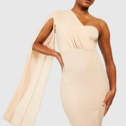 Tall - Robe Mi-longue Capée -Pas Cher Vêtue Diva Magasin gzz40009 stone xl 2