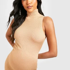 Maternité - Robe De Grossesse à Col Nageur -Pas Cher Vêtue Diva Magasin gzz40216 toffee xl 3