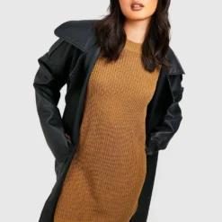 Robe Pull à Col Ras-du-cou