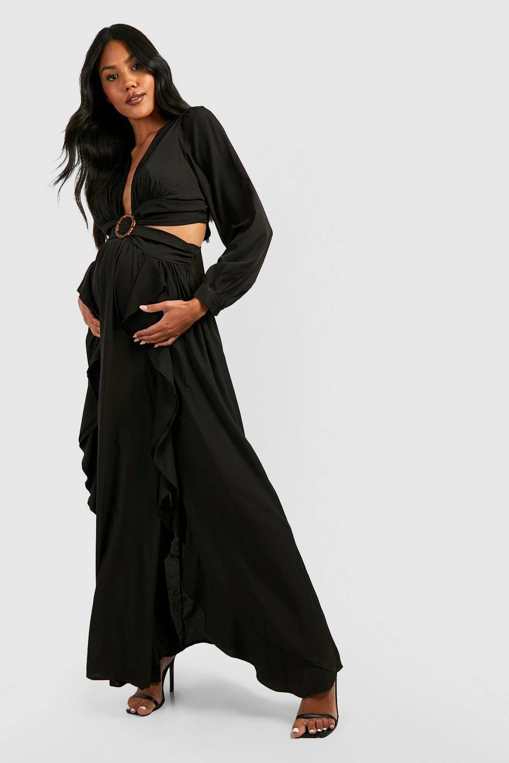 BOOHOO Maternité - Robe De Grossesse Découpée 5 BOOHOO Maternité - Robe De Grossesse Découpée – Image 3