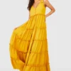 Robe Longue à Volants étagés -Pas Cher Vêtue Diva Magasin gzz42661 mustard xl scaled