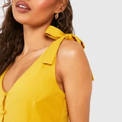 Robe Longue à Volants étagés -Pas Cher Vêtue Diva Magasin gzz42661 mustard xl 3 scaled