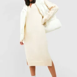 Robe Pull Premium à Col V