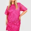Grande Taille - Robe Premium En Crochet