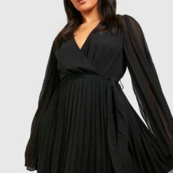 Grande Taille - Robe Patineuse à Ceinture -Pas Cher Vêtue Diva Magasin gzz44258 black xl 2