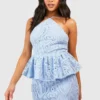 BOOHOO Petite - Robe Babydoll Premium En Dentelle