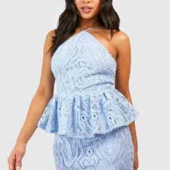 BOOHOO Petite - Robe Babydoll Premium En Dentelle