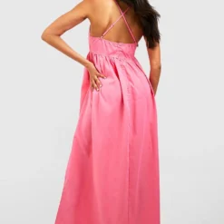 Maternité - Robe De Grossesse à Bretelles Fines 7 Maternité - Robe De Grossesse à Bretelles Fines -Pas Cher Vêtue Diva Magasin gzz46584 pink xl 1