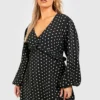 Grande Taille - Robe Babydoll à Volants -Pas Cher Vêtue Diva Magasin gzz46828 black xl