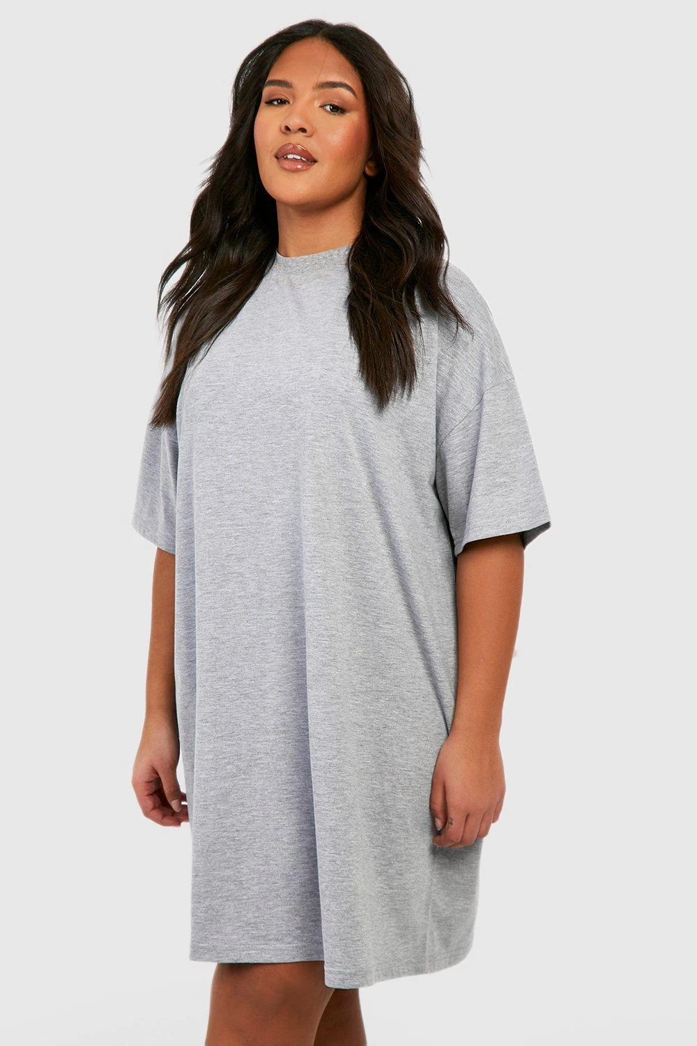 Grande Taille - Robe T-shirt Oversize En Coton 5 Grande Taille - Robe T-shirt Oversize En Coton – Image 3