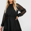 Grande Taille - Robe Patineuse En Mesh -Pas Cher Vêtue Diva Magasin gzz47085 black xl
