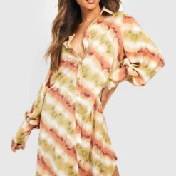 Robe Chemise Oversize Imprimée