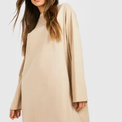 Robe T-shirt Oversize En Coton