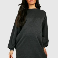 Maternité - Robe Sweat De Grossesse Oversize