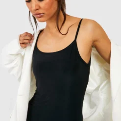 Robe Courte Premium Soyeuse -Pas Cher Vêtue Diva Magasin gzz48588 black xl 3