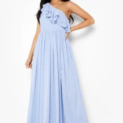 Petite - Robe Asymétrique à Volants