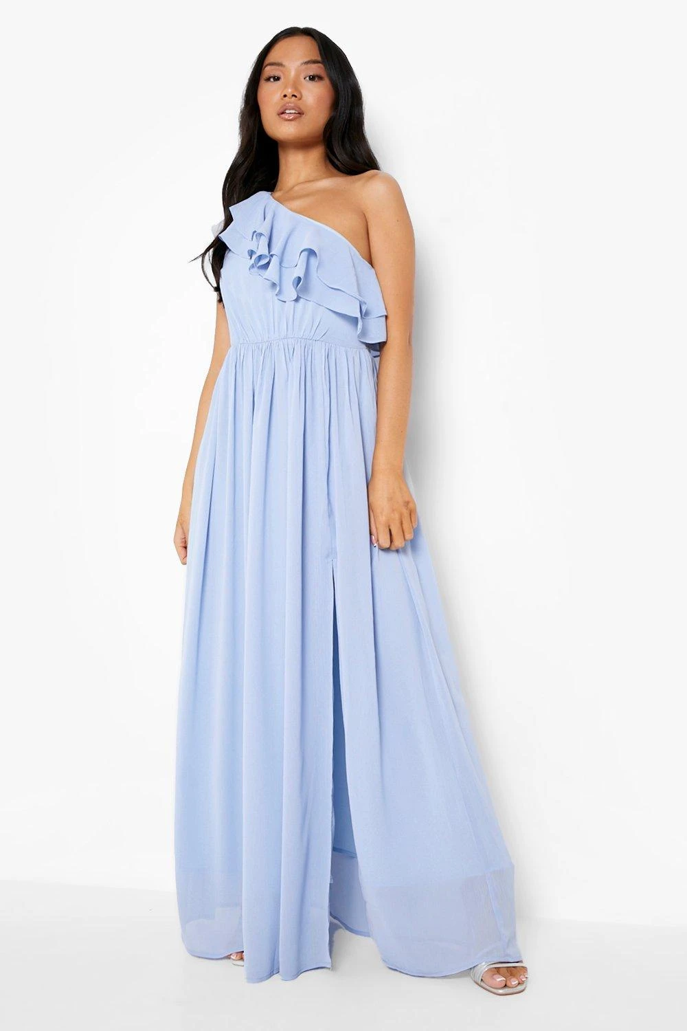 Petite - Robe Asymétrique à Volants 5 Petite - Robe Asymétrique à Volants – Image 3