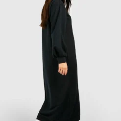 Robe Sweat Oversize -Pas Cher Vêtue Diva Magasin gzz48970 black xl 1