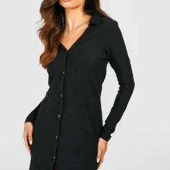 Robe Chemise Texturée