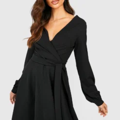 Robe Patineuse à Ceinture