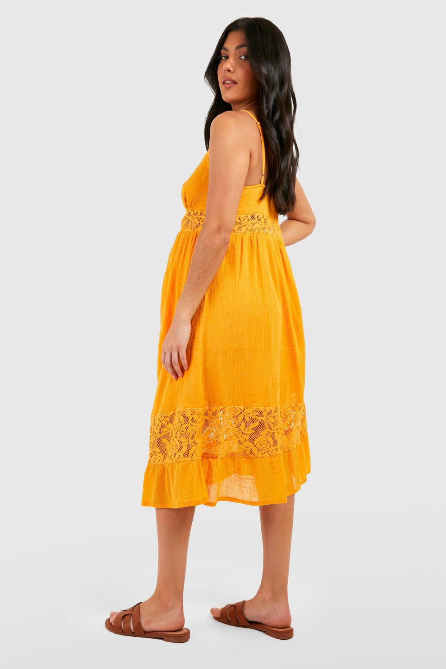BOOHOO Maternité - Robe Mi-longue Crochet 3 BOOHOO Maternité - Robe Mi-longue Crochet – Image 2