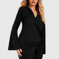 Tall - Robe Blazer à Manches évasées