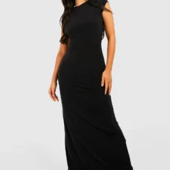 Petite - Robe Cape Soyeuse