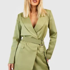 Robe Blazer à Ceinture